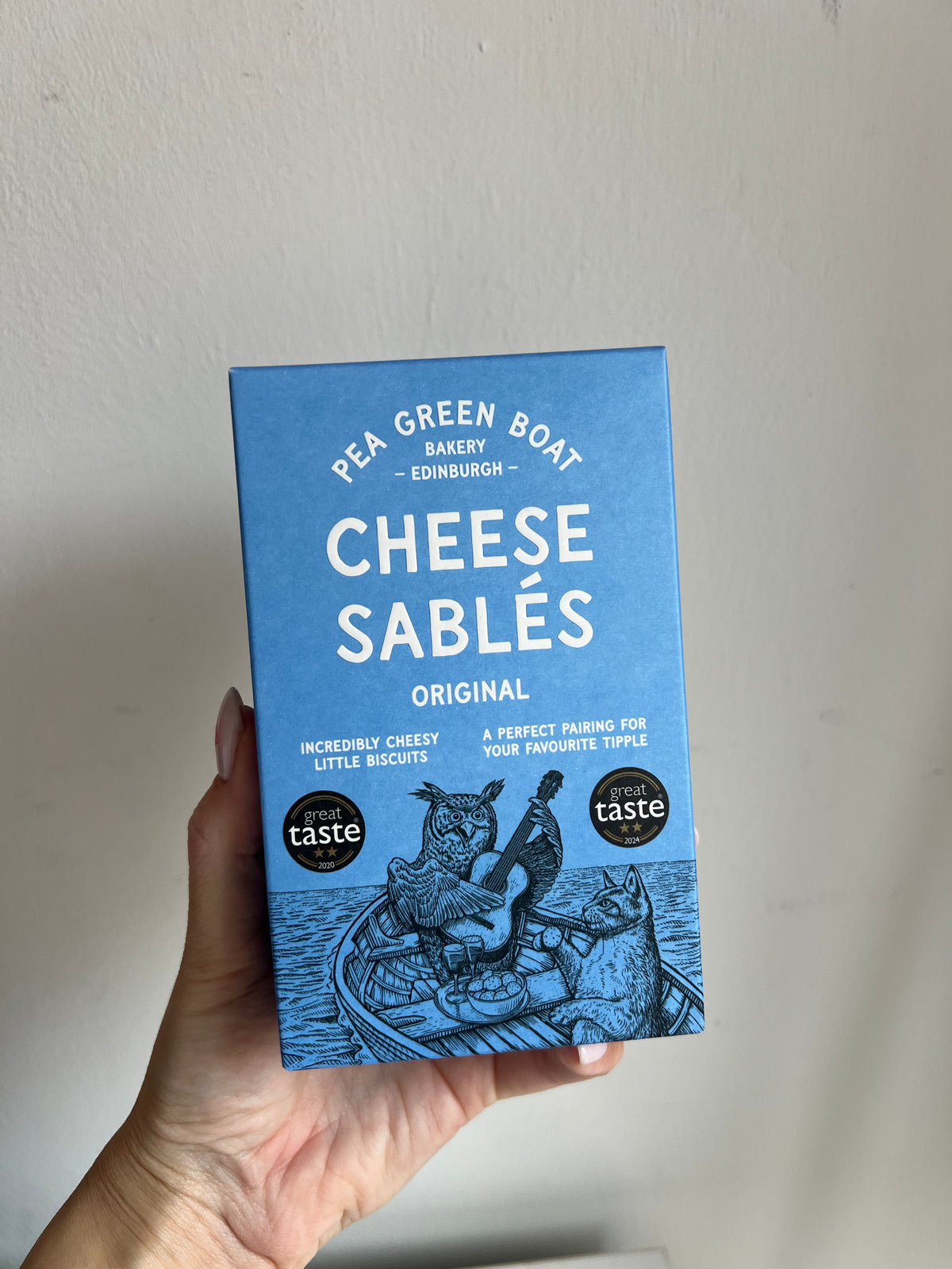 Pea Green Boat - Cheese Sables