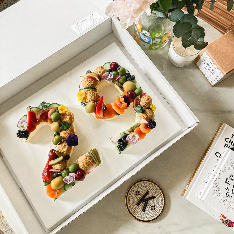 Brie Number or Letter - Vegetarian