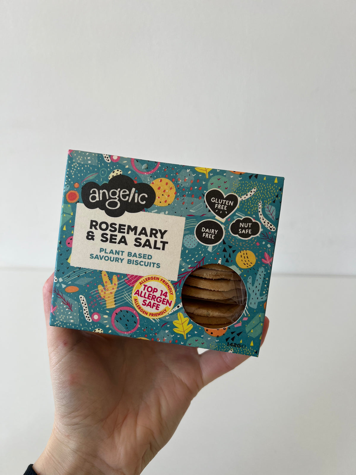 Angelic Gluten Free Crackers - Rosemary and Sea Salt