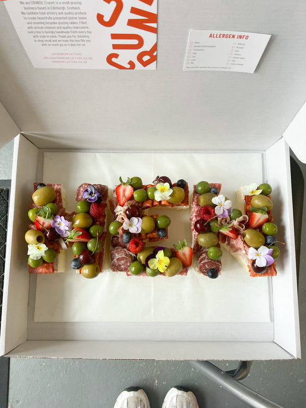 Hen Party Graze Box Delivery In Edinburgh, Scotland - Crunch Platters